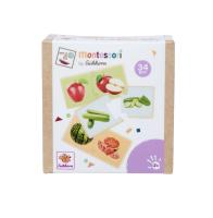 Montessori Puzzle ovoce a zelenina